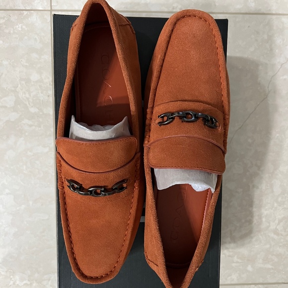 Mens Coach Loafers/Mott Driver - Picture 3 of 11